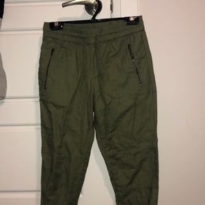 Army green pants